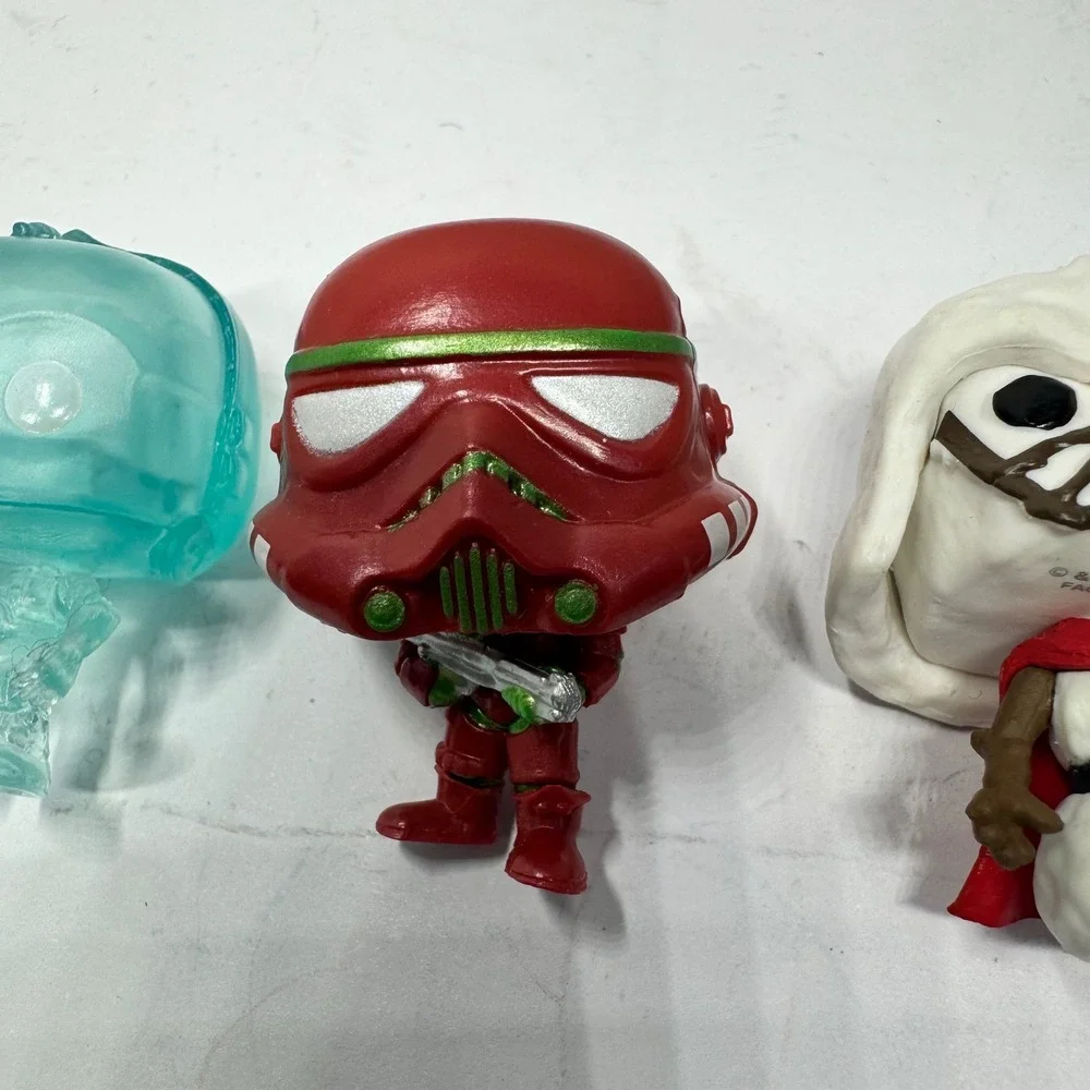 Funko Pop‎ Mini Star Wars Holiday 3-Piece Lot Darth Vader, Stormtrooper, C-3PO
